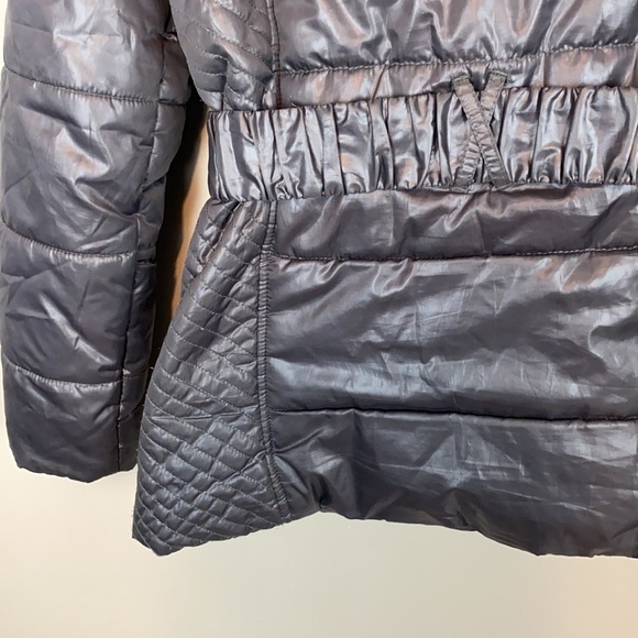 Tommy Hilfiger Gray Puffer Coat Size Medium - Picture 9 of 16